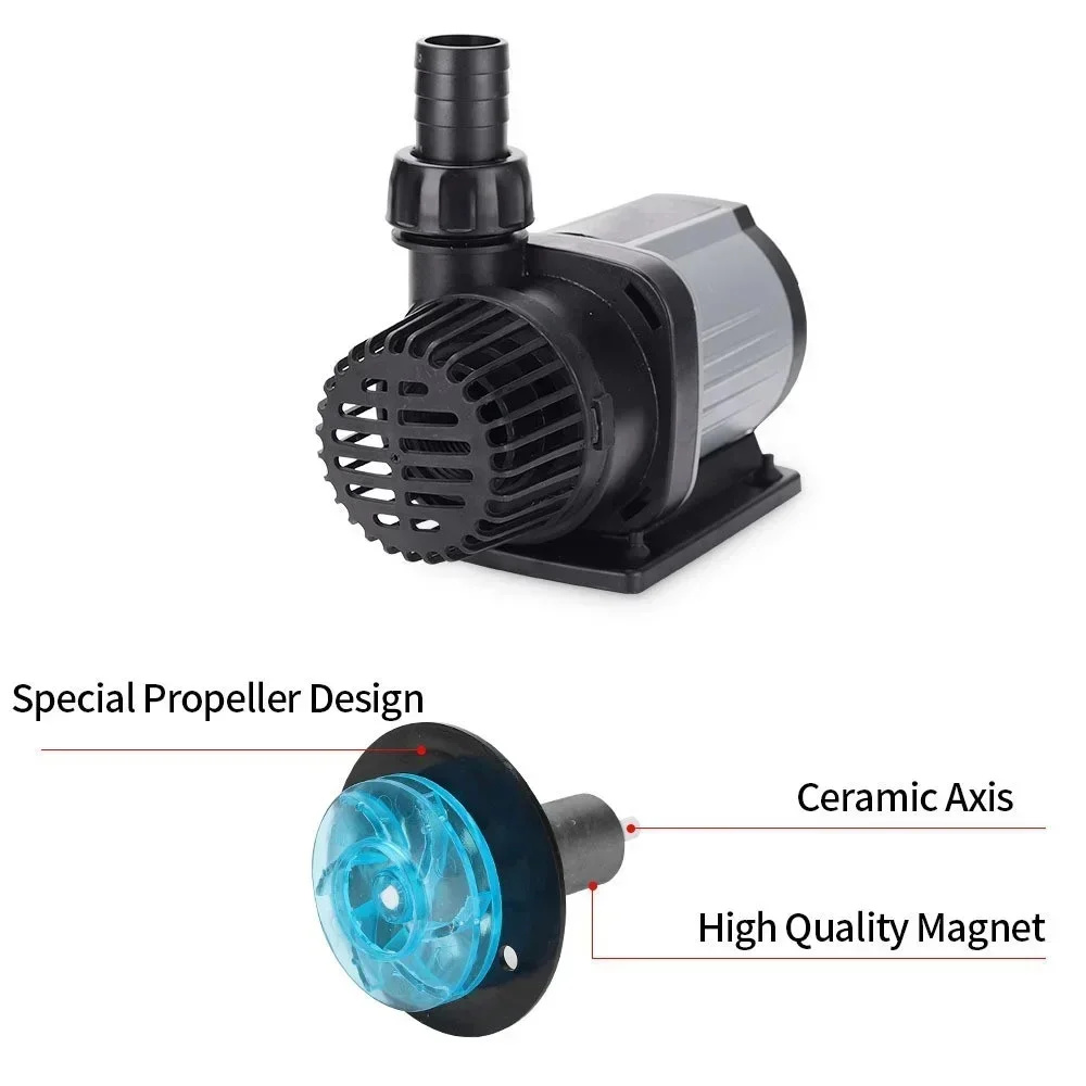 مضخة غاطسة بتيار مستمر متغيرة  - مراجعة Marine Aquarium Dc Pump وسعره
