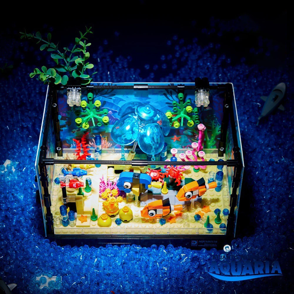 سلسلة الأفكار: مكعبات بناء حيو - مراجعة Aquarium Marine وسعره