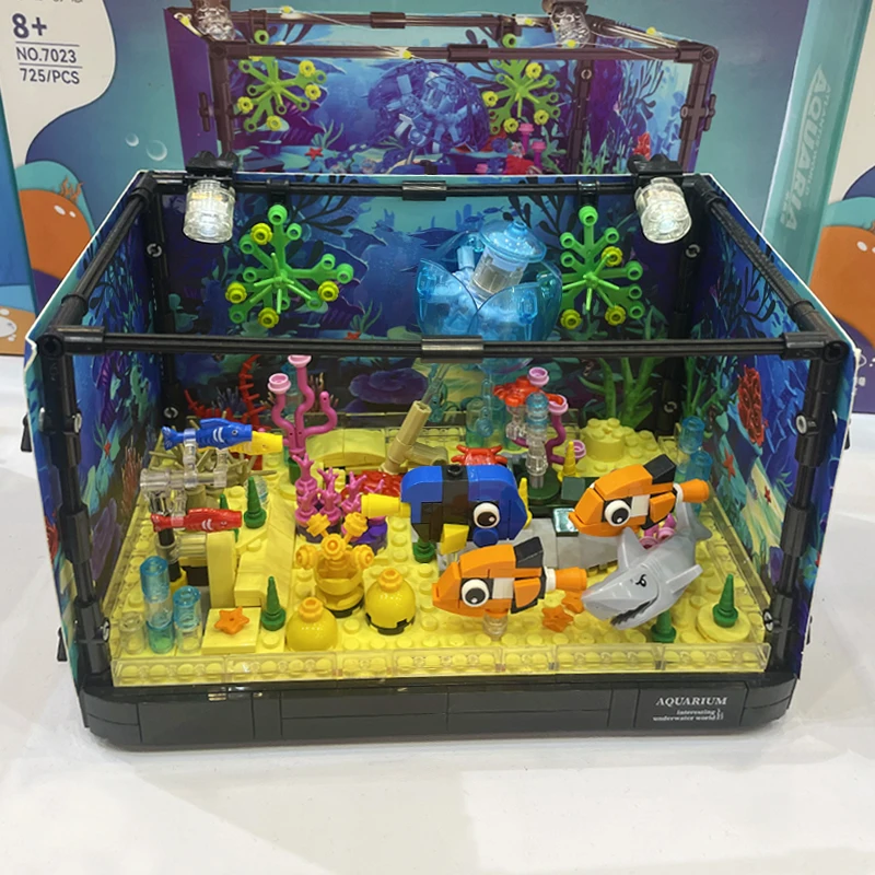 سلسلة الأفكار: مكعبات بناء حيو - مراجعة Aquarium Marine وسعره