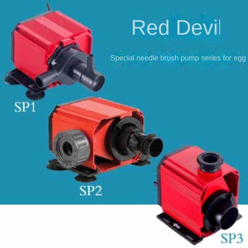 مضخة فرشاة بإبرة حمراء للمقشدة - مراجعة Marine Aquarium Dc Pump وسعره