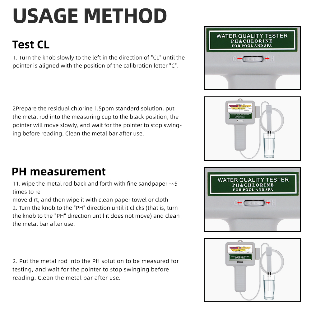 2 في 1 PH الكلور متر اختبار PC - مراجعة Marine Aquarium Water Testing وسعره
