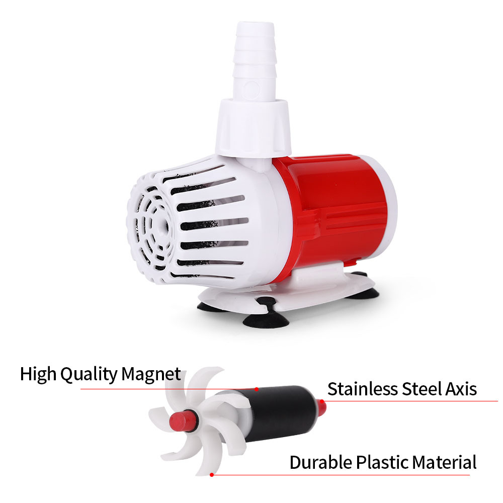 مضخة غاطسة صامتة خزان الأسماك  - مراجعة Marine Aquarium Dc Pump وسعره