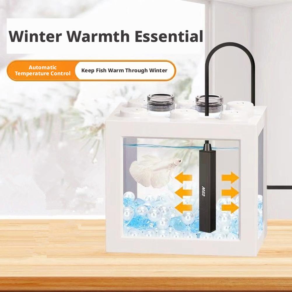 سخان حوض أسماك صغير يعمل بمنفذ - مراجعة Aquarium Marine وسعره