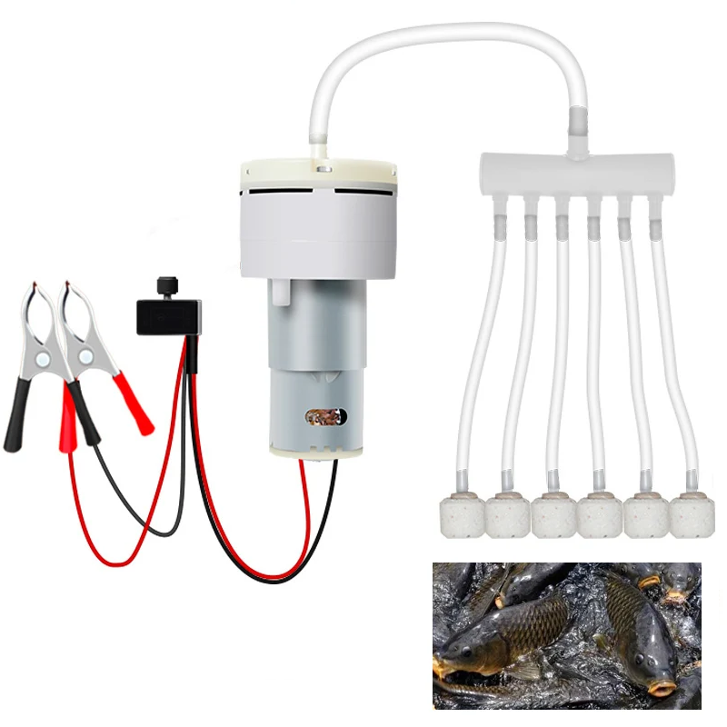 تيار مستمر 12 فولت مضخة هواء ص - مراجعة Marine Aquarium Dc Pump وسعره