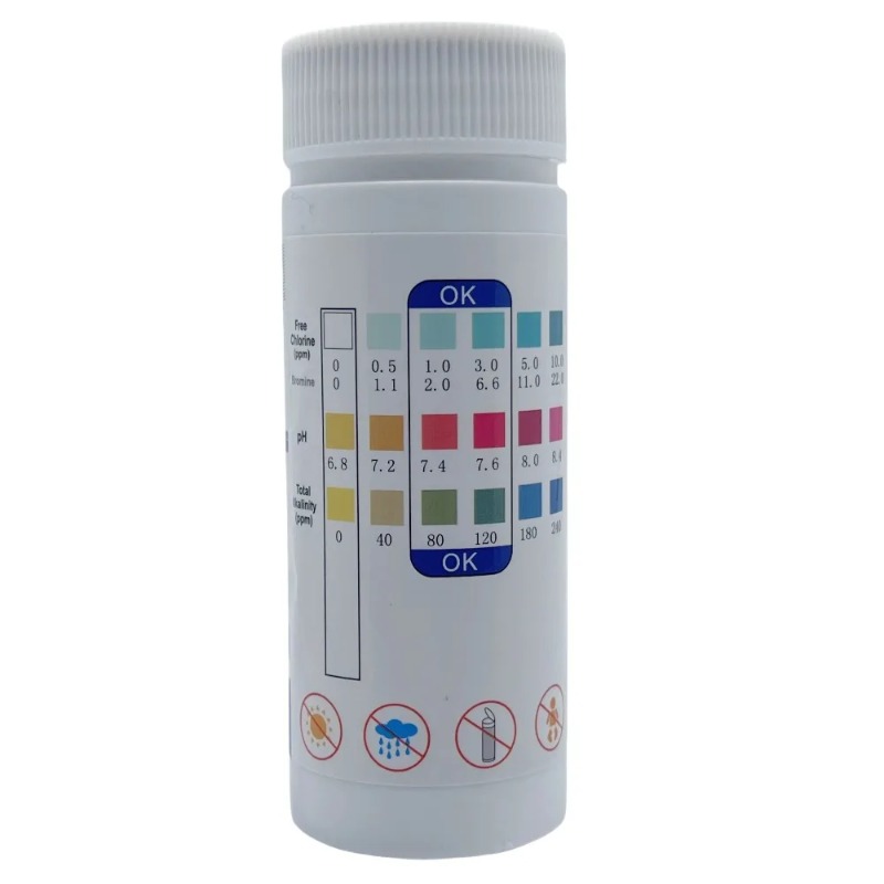 شرائط اختبار الكلور والـPH لحم - مراجعة Marine Aquarium Water Testing وسعره